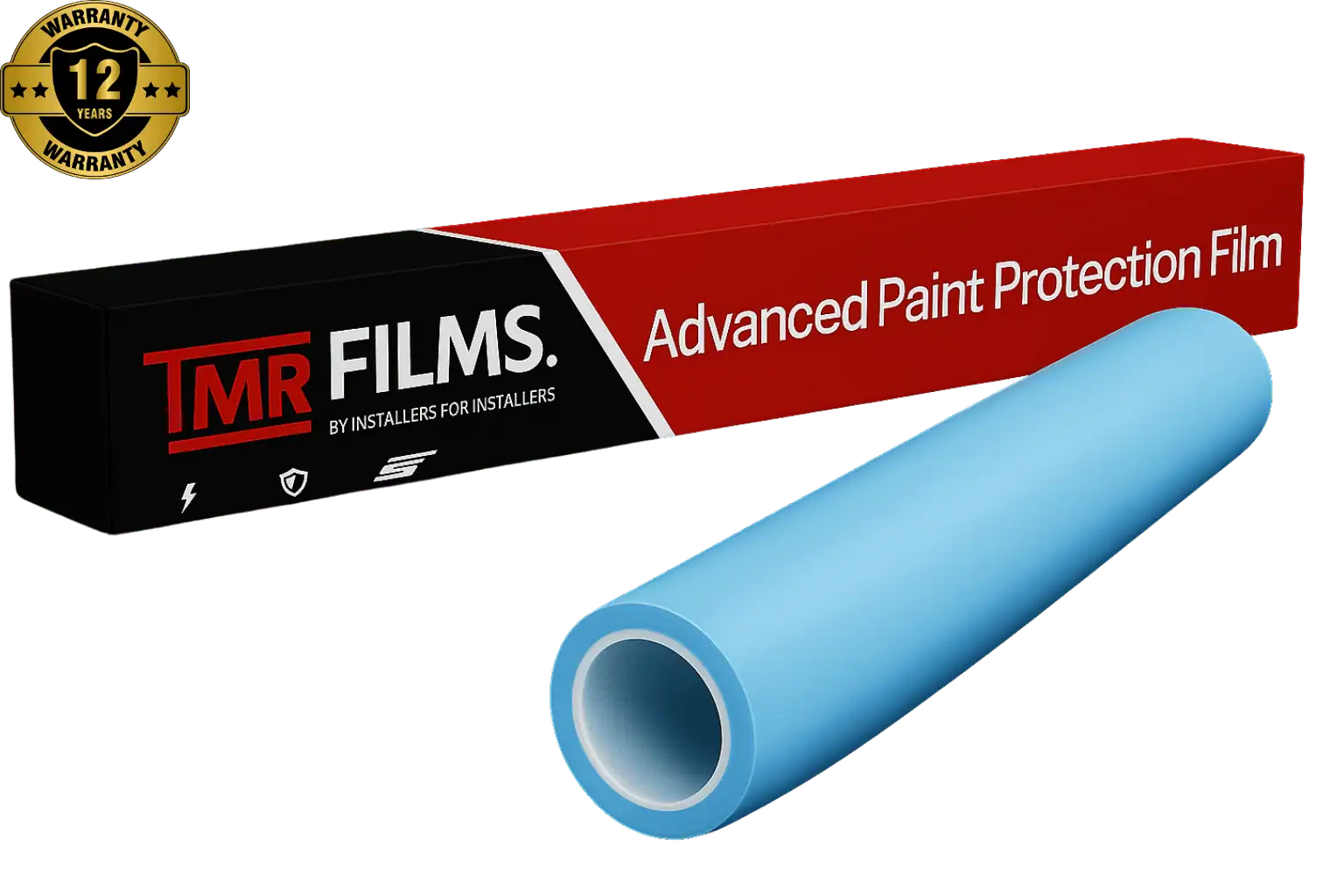 TMR Baby Blue PPF Roll - Gloss Finish Film