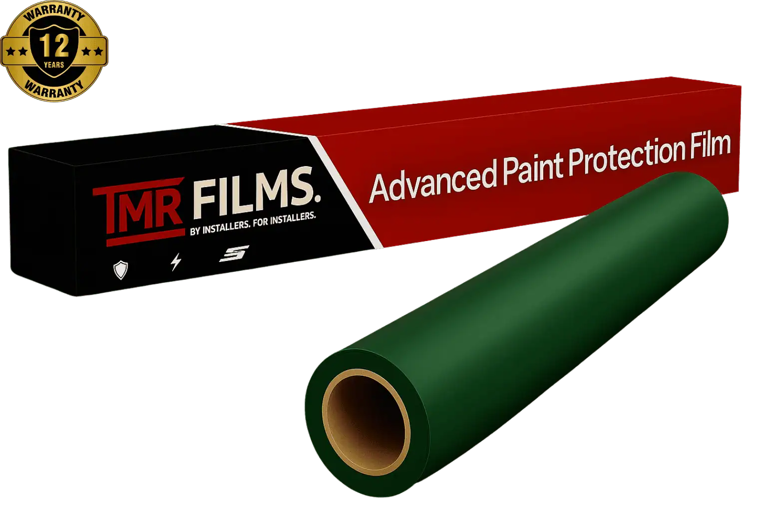 TMR Deep Green PPF Roll - Gloss Finish Film