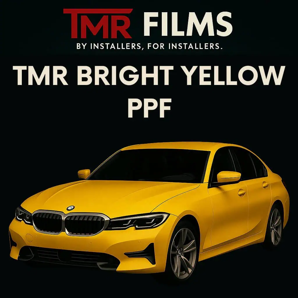 Full Vehicle Wrap with TMR Bright Yellow PPF
