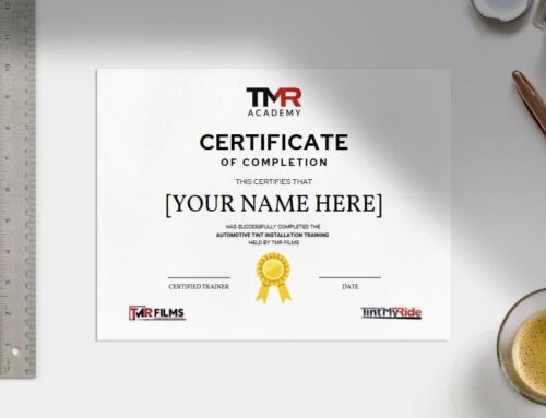 Train Like a Pro: Window Tint & PPF Certification at TMR Academy